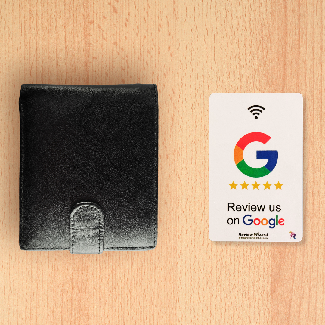 Google Tap To Review Business Card