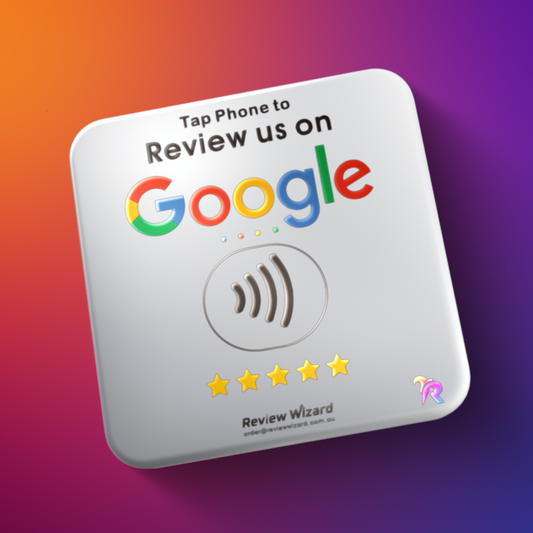 Google Tap To Review Plate